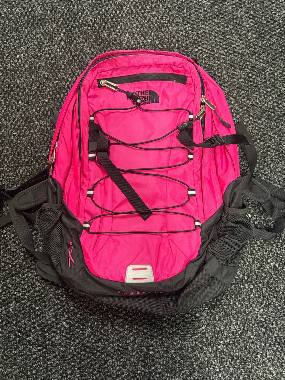 North Face Borealis Backpack Pink Breast Cancer